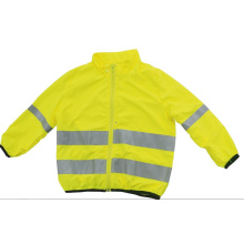 Chaqueta de seguridad reflectante de alta visibilidad para niños